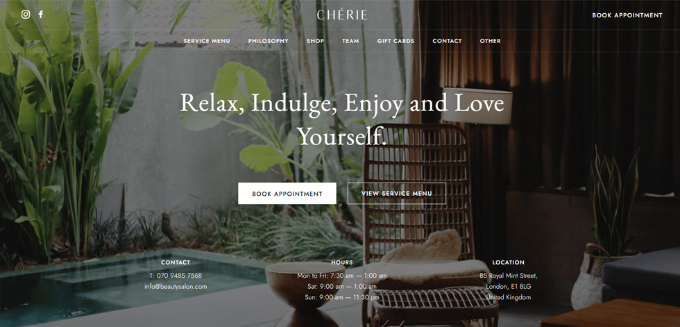 Home page