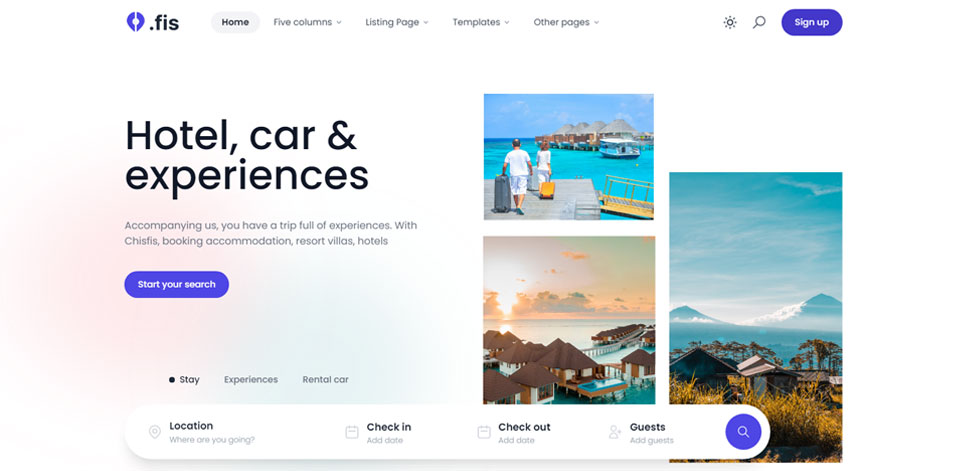 Home page