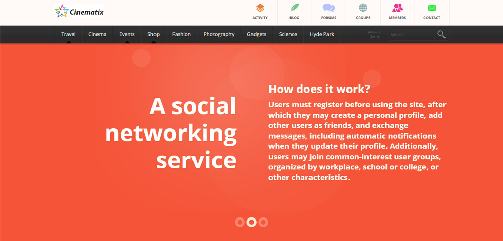 Home page