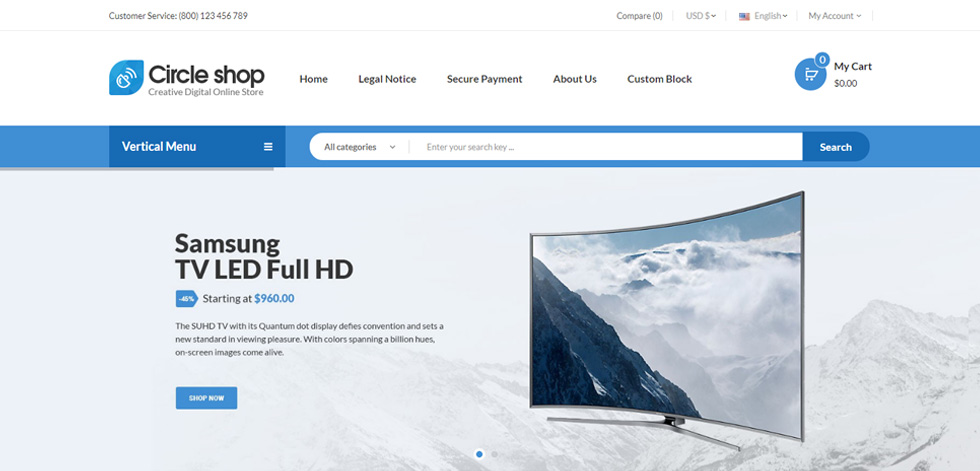 Home page