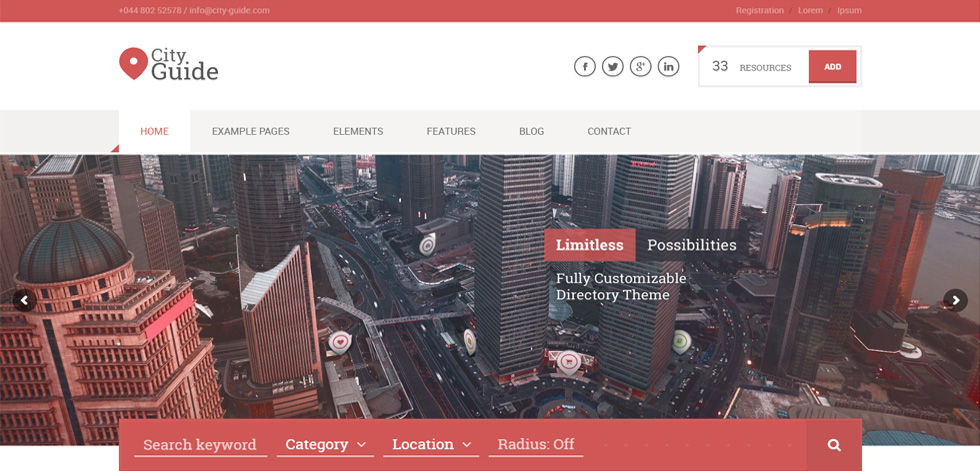 Home page