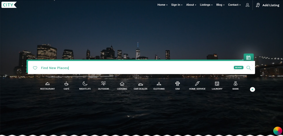 Home page