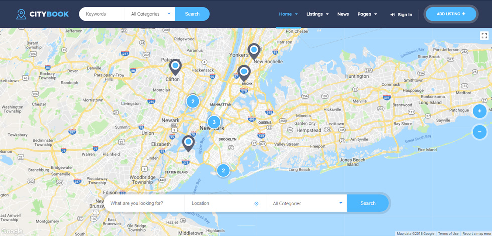Home page