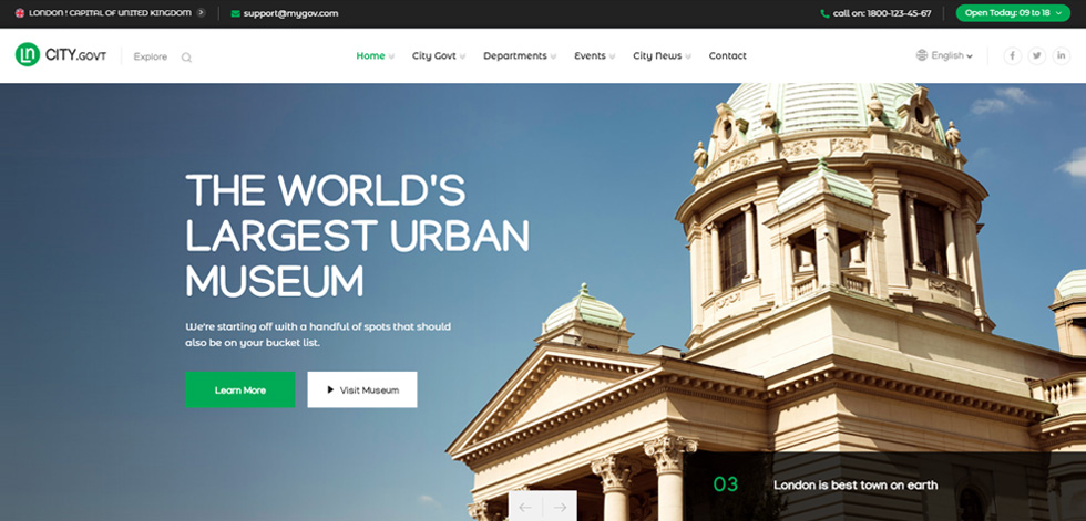 Home page