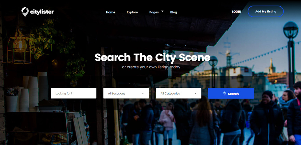 Home page