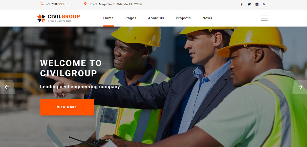 Home page
