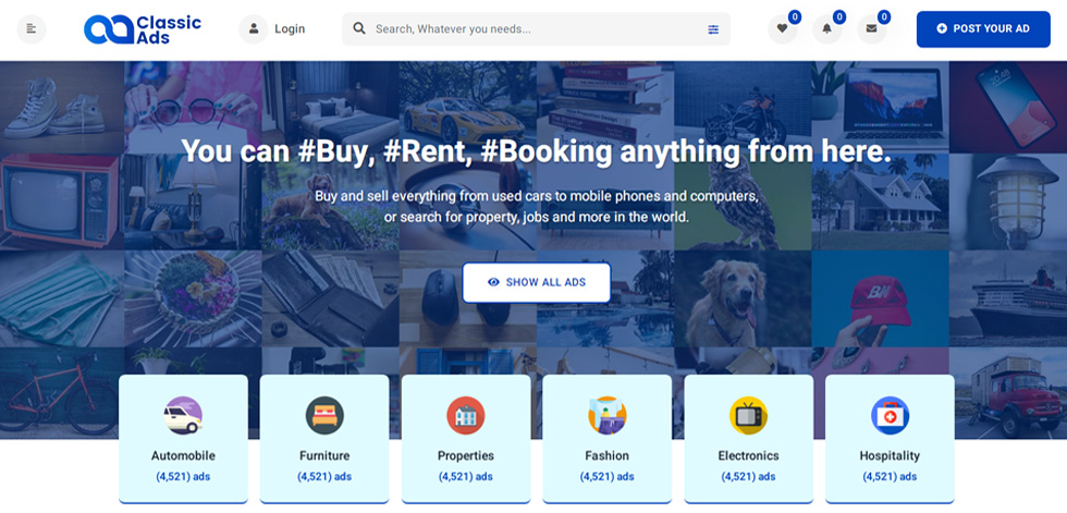 Home page