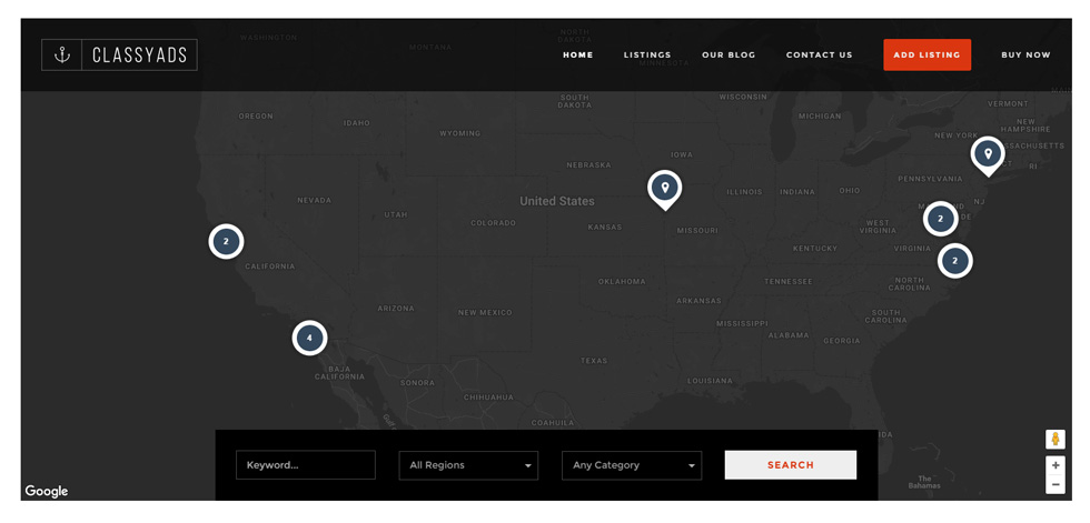 Home page
