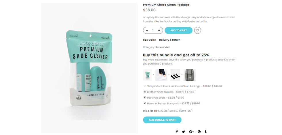 Product page