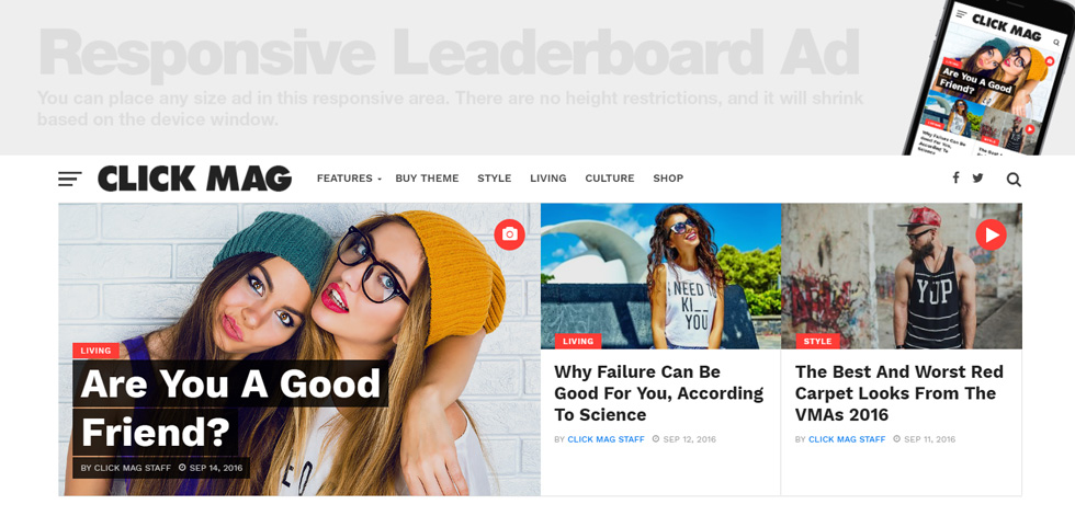 Home page