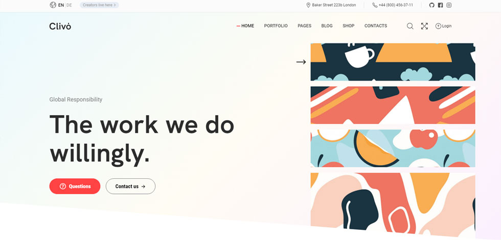 Home page