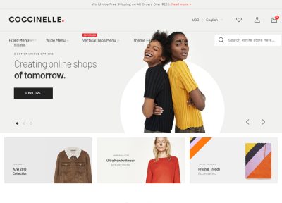 Latest Responsive Magento Parallax Themes 2018