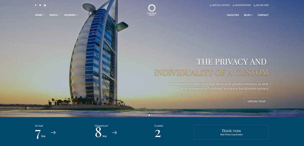 Home page
