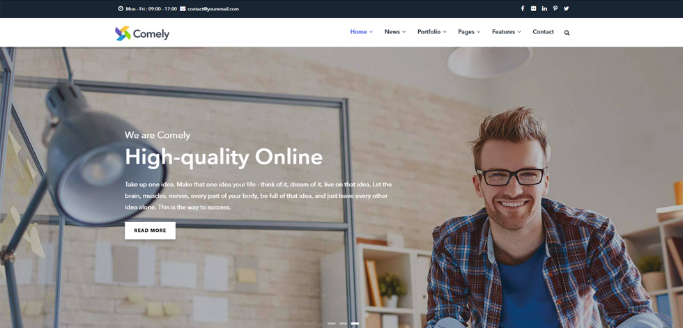 Home page