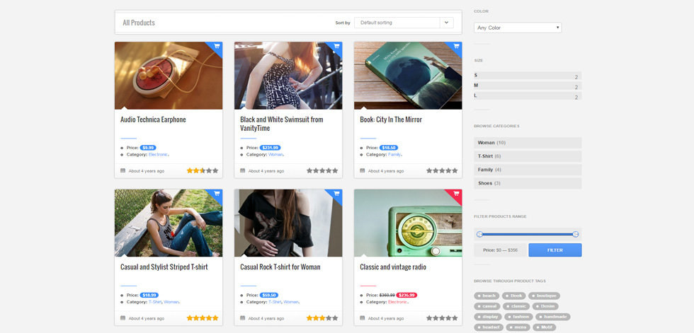 Category page