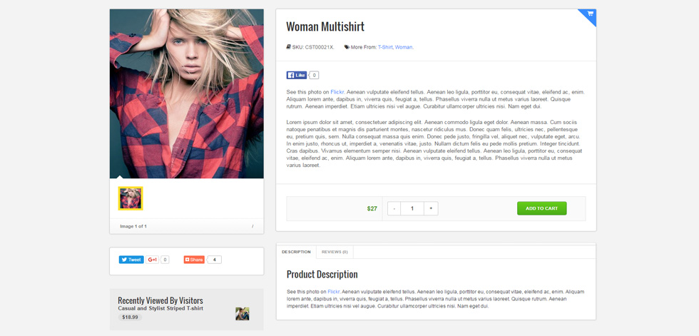 Product page
