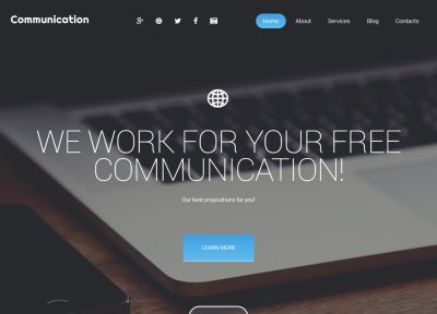 Best WordPress Communications Theme 2016
