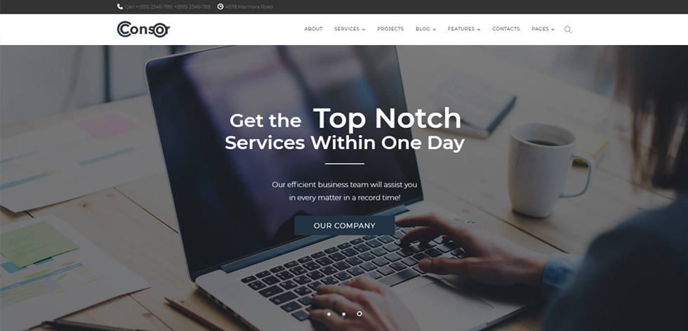 Home page