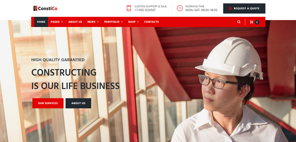 Home page