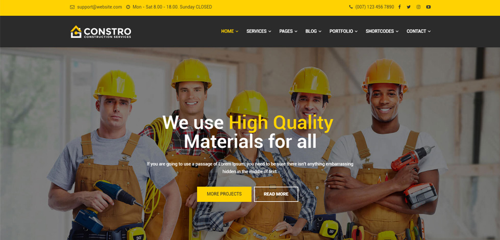 Home page