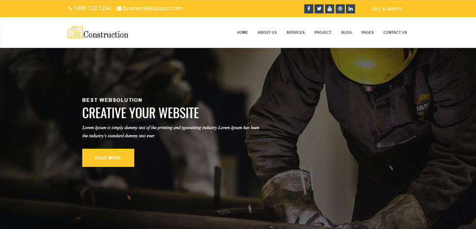 Home page