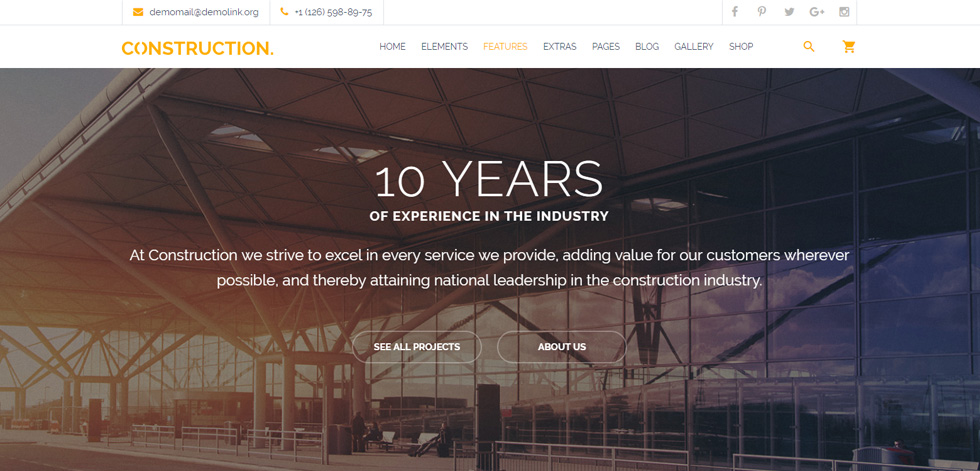 Home page
