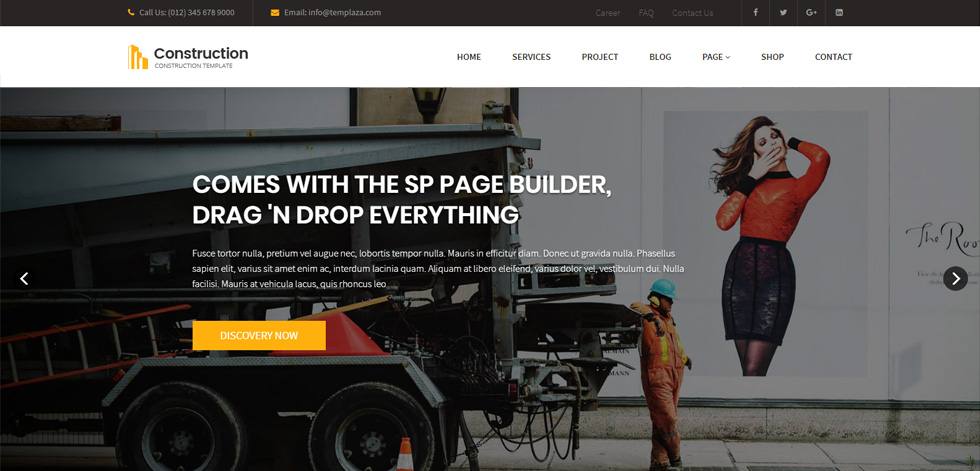 Home page