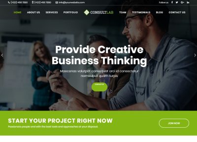 5+ Latest Responsive Joomla Agency Templates 2018