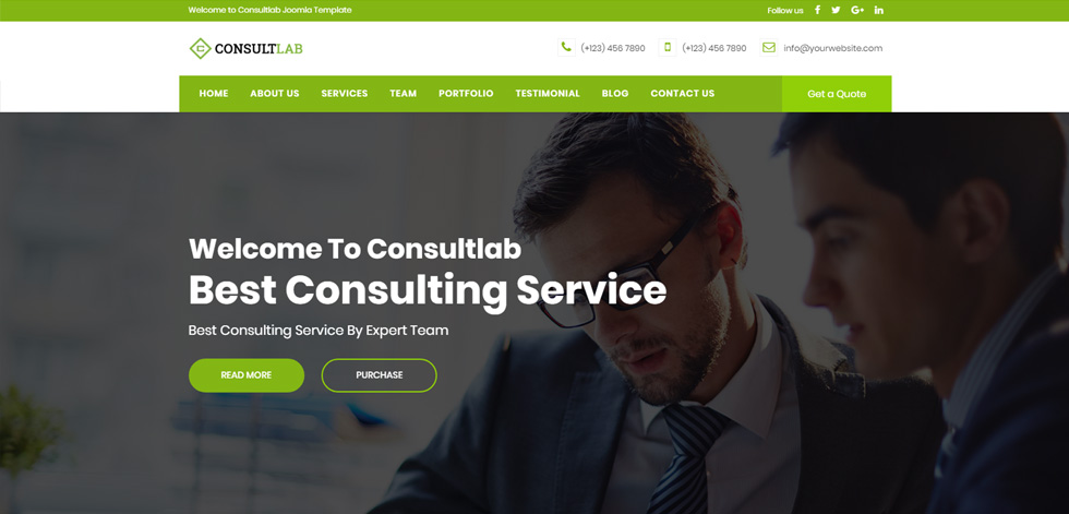 Home page
