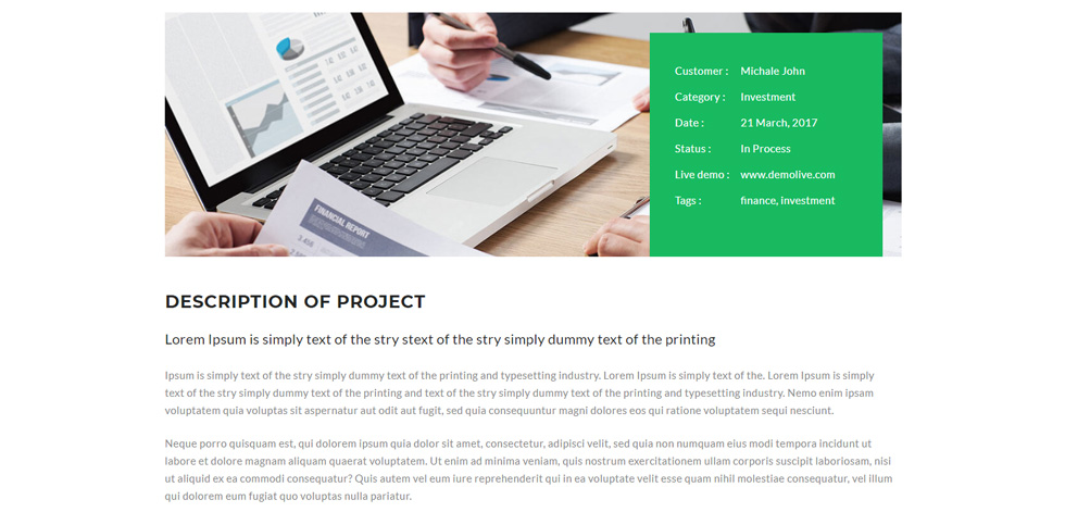 Project details