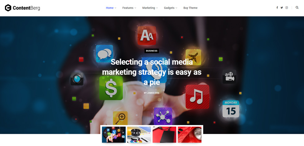 Home page
