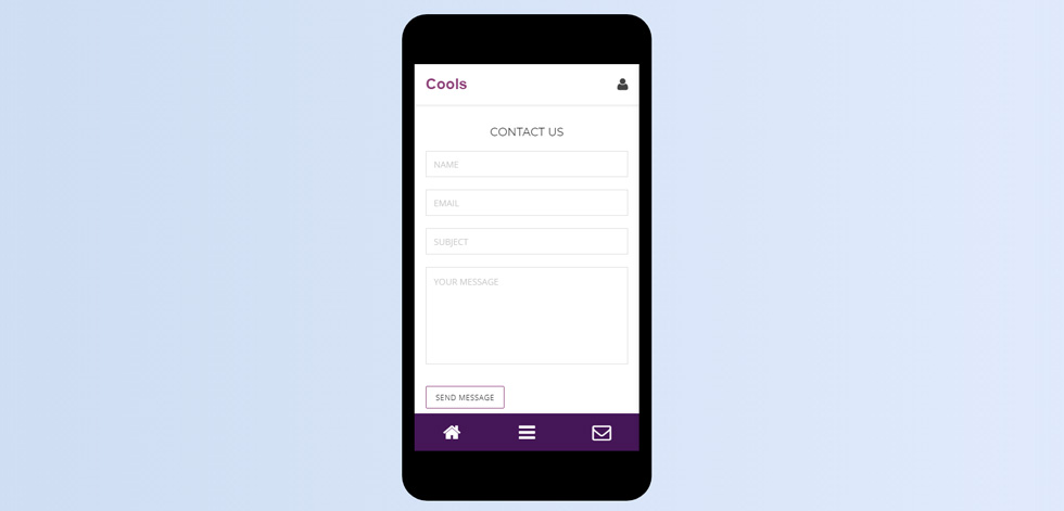 Contact page