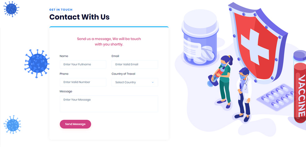 Contact page