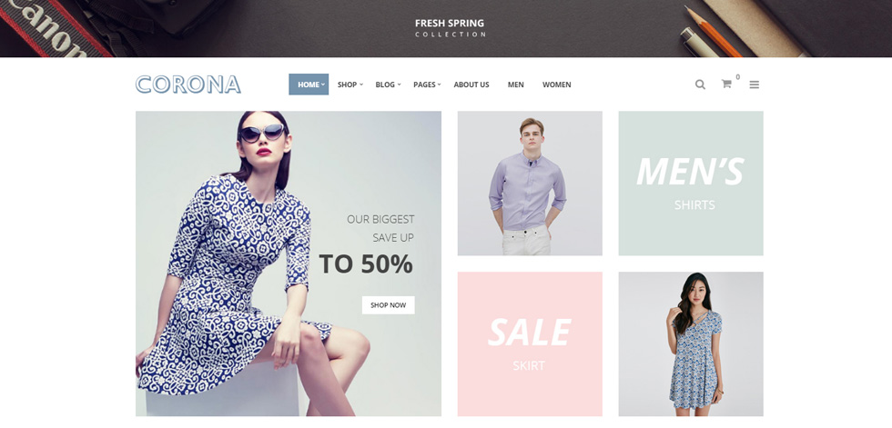 Home page