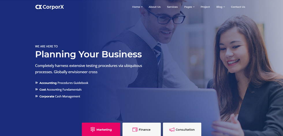 Home page