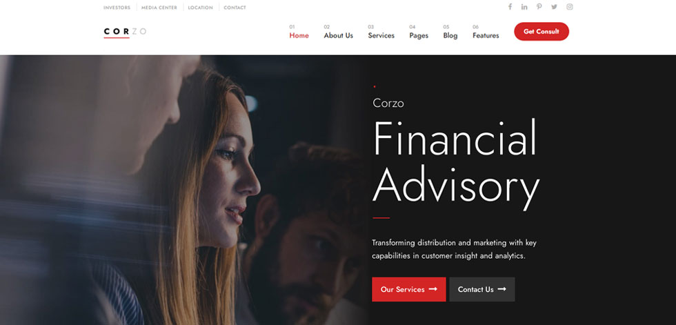 Home page