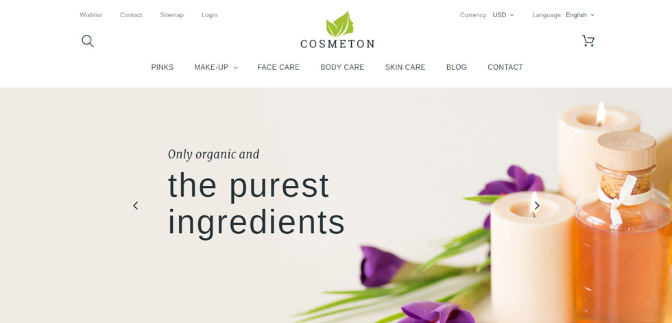Home page