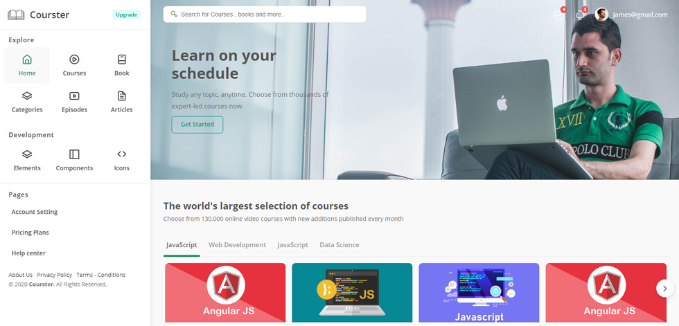Home page