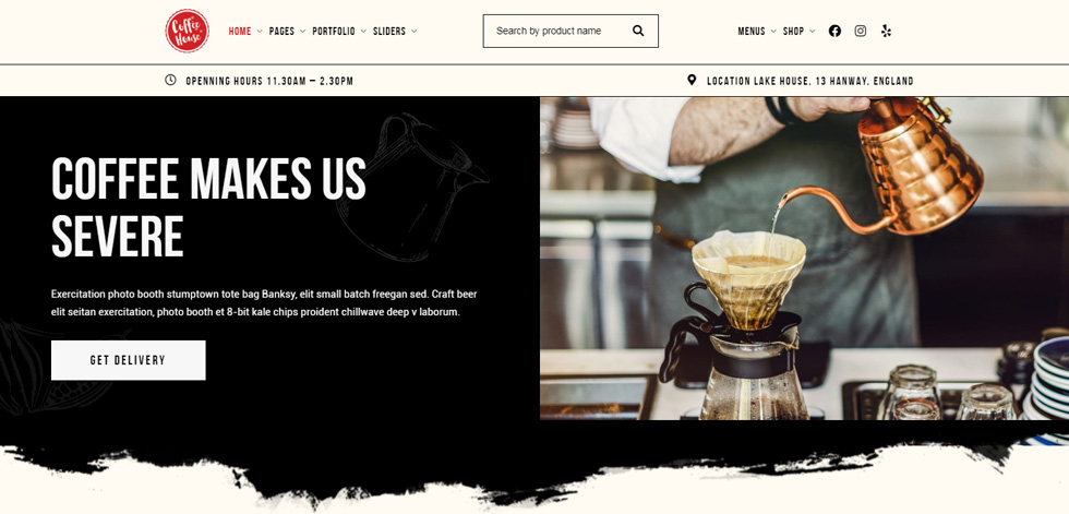 Home page