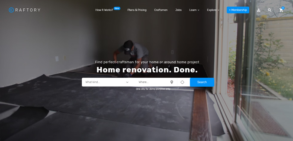 Home page