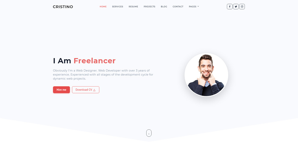 Home page
