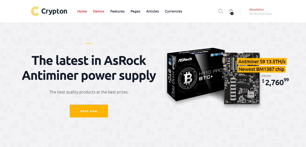 Home page