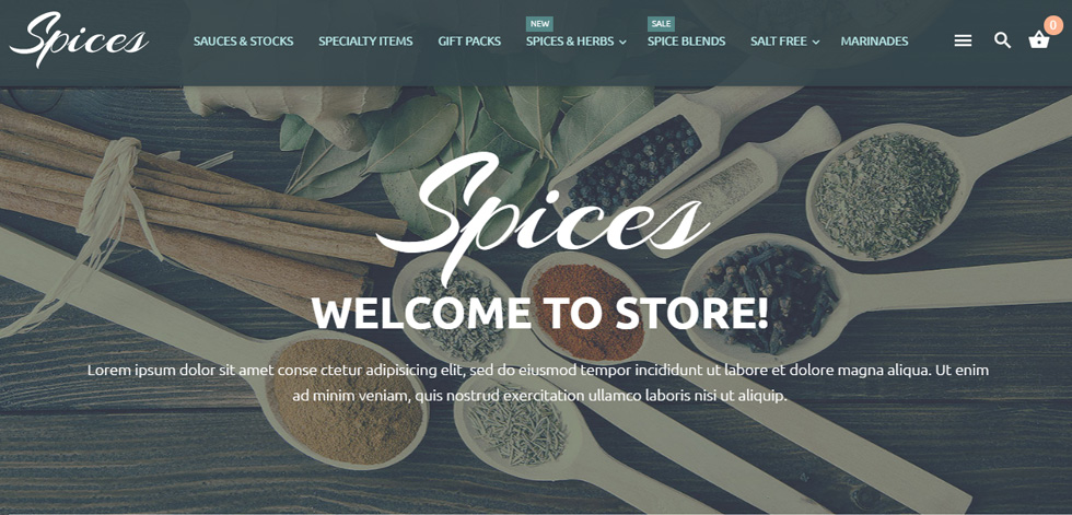 Home page