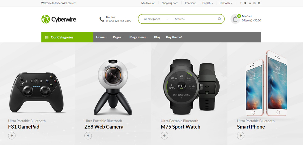 Home page