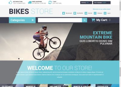 5+ Best Responsive Magento Bike Shop Templates 2019