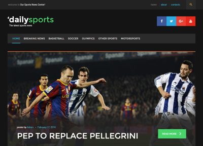 Best WordPress Sport Magazine Theme