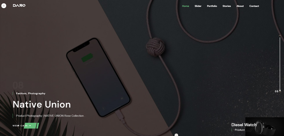 Home page