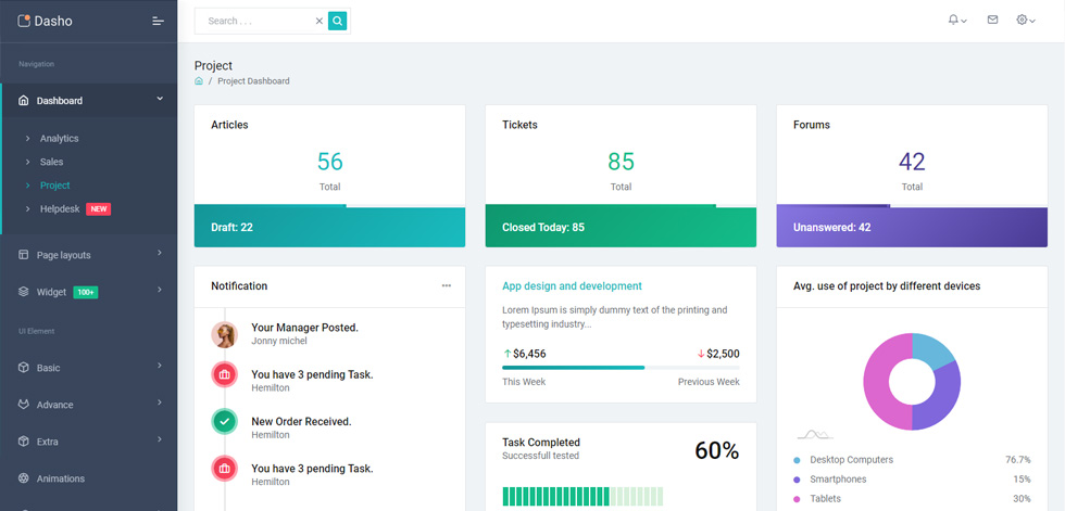 Dashboard