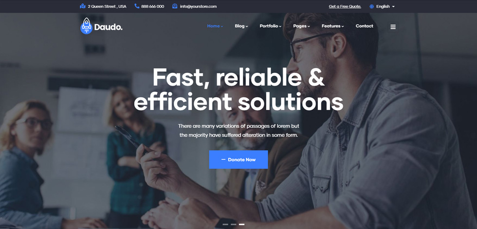 Home page