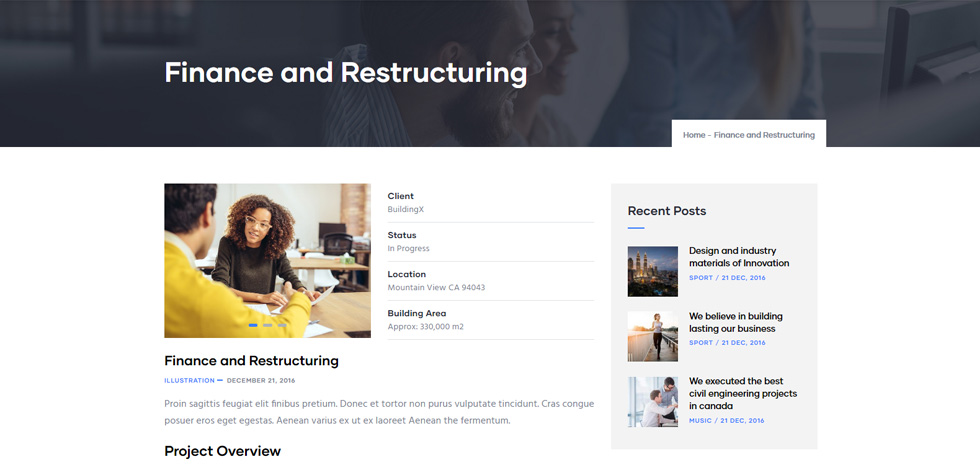 Portfolio single